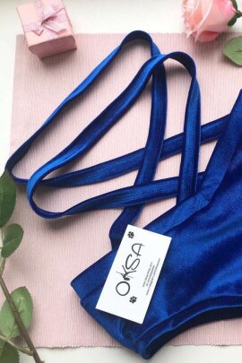 Oksawear Shorts Palma Velvet Blue S