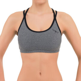 Dragonfly Top Nicole XS Grey Melange