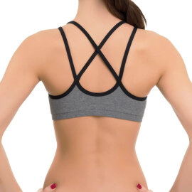 Dragonfly Top Nicole XS Grey Melange