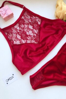 Oksawear Top Stella Red XL