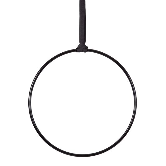 PoleSports Aerial Hoop 0-Point Ø 30,0 mm Black
