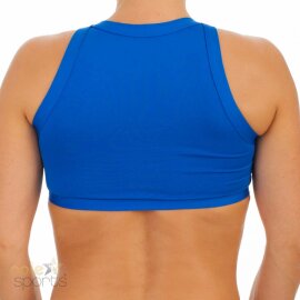 PoleFit Top High Neck Crop XS Blue