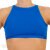PoleFit Top High Neck Crop XS Blue