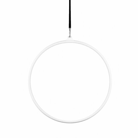 PoleSports Aerial Hoop 1-Point Ø 26,9 mm White
