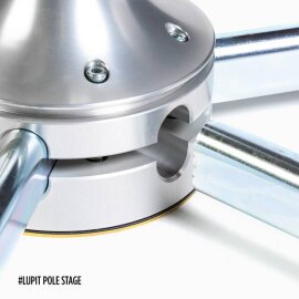 Lupit Pole Stage Long Legs Chrome 45 mm