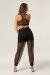 Polerina Jogpants Black Mesh L