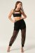Polerina Jogpants Black Mesh L