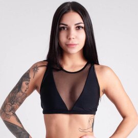 Polerina Top Dicentra Black XS