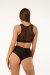 Polerina Top Dicentra Black M