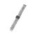 Wrist Strap for Arial Hoops Velvet Silver