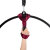 Wrist Strap for Arial Hoops Velvet Wine Red