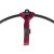 Wrist Strap for Arial Hoops Velvet Wine Red