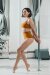 Dragonfly High Waist Shorts Betty Mustard