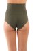 Dragonfly High Waist Shorts Betty Khaki