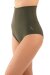Dragonfly High Waist Shorts Betty Khaki