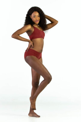 Dragonfly Top Nicole Burgundy XS