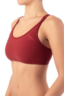 Dragonfly Top Nicole Burgundy L