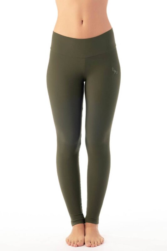 Dragonfly Leggings Adriana Khaki M