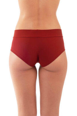 Dragonfly Hot Pants Burgundy S