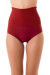 Dragonfly High Waist Shorts Betty Burgundy L