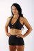 Off the Pole Top Keyhole Black L