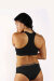 Off the Pole Top Keyhole Black XL