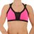 PoleFit Top Peek A Boo M/L Hot Pink / Black