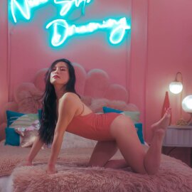 Sway Pole Wear Bodysuit Claudia Pink Clay