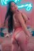 Sway Pole Wear Bodysuit Claudia Pink Clay S