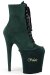 Pleaser Platform Protector Emerald Green Velvet