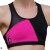 PoleFit Top GeoMesh Racer Back XS Black / Hot Pink