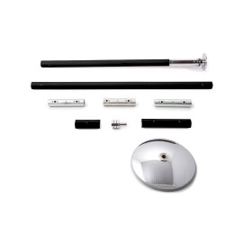 X-Pole XPert PRO (PX) Powder Coated Black 45 mm 2,76 m -...