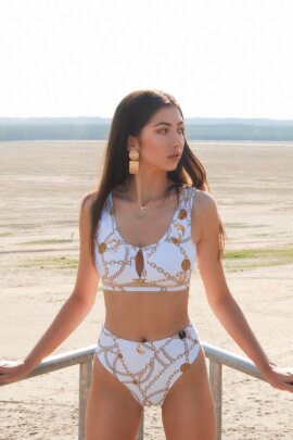 Pole Addict Land Top Chaine Blanc