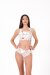 Pole Addict Low Waist Shorts Chaine Blanc L