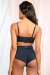 Lunalae Shorts High Waist Paris Midnight Shine XS