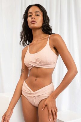 Lunalae Shorts Low Waist Paris Rosé S