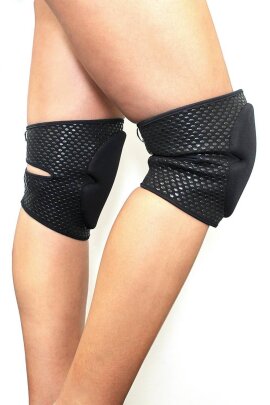 Lunalae Sticky Silicone Knee Pads Black M