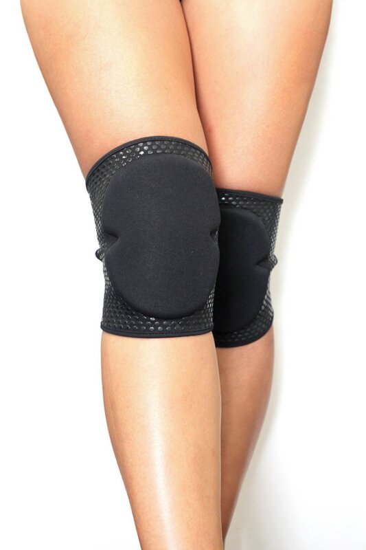 Lunalae Sticky Silicone Knee Pads Black L