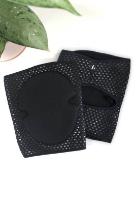 Lunalae Sticky Silicone Knee Pads Black L