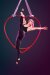 PoleSports Valentines Day Aerial Hoop 2-Point Red 950 mm Limited Edition