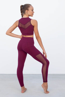 Intermezzo Leggings Classic Wine