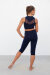 Intermezzo Top Mao Navy Blue XL