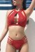 Naughty Thoughts Top Viper Red L
