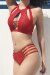 Naughty Thoughts Top Viper Red L