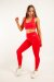 AMBR Designs Leggings Essentials Cherry