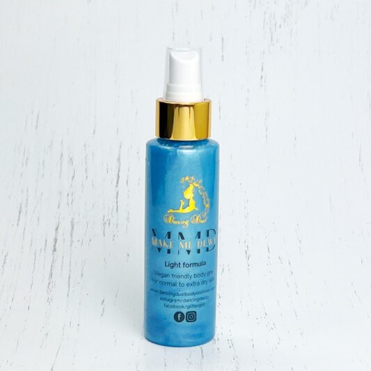 Dancing Dust Grip Make Me Dewy for Dry Skin Blue
