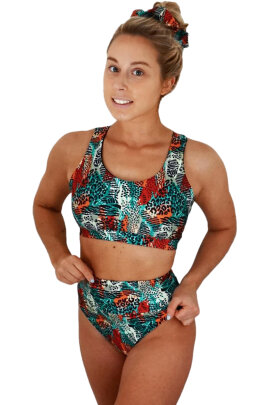 Juicee Peach Shorts Wild Jungle