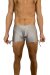 Juicee Peach Men Shorts Tie Side Silver Grey M