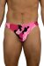 Juicee Peach Men G-String Pink Army S
