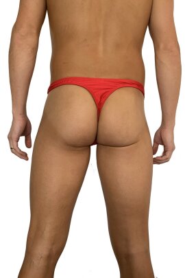 Juicee Peach Men G-String Red XS